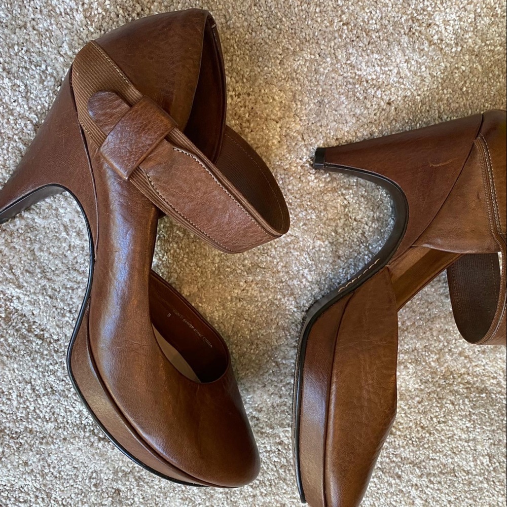 EUC Joy Chen Jubilee in Brown Calfskin